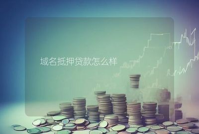 域名抵押怎么样
